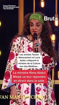 D’habitude, le rôle du ministre, c’est de rester assis à rien dire, mais là, c’est pas possible ! , a répondu Rima Abdul Malak.
