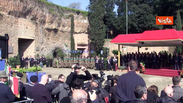 Commemorazione dell'Eccidio delle Fosse Ardeatine, la lettura dei nomi delle vittime