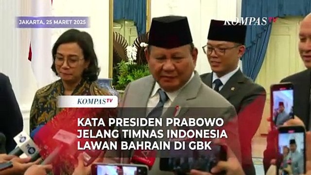 Prabowo Bakal Nonton Langsung Timnas Indonesia vs Bahrain di GBK, Ini Harapannya
