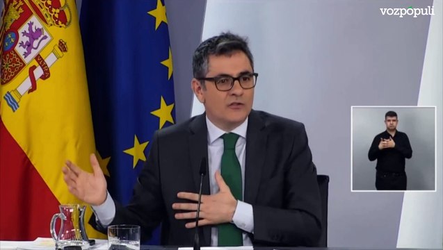 Bolaños dice que España ahora se sienta en la mesa de los mayores en Europa