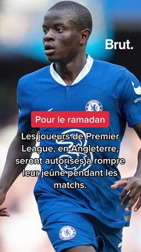 Pour le ramadan, les joueurs de Premier League, en Angleterre, seront autorisés à rompre leur jeûne, avec l'autorisation des arbitres.