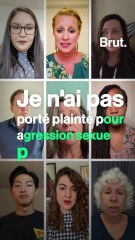 Je n'ai pas porté plainte pour agression sexuelle parce que...