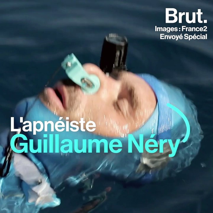 L'impressionnant entraînement de l'apnéiste Guillaume Néry