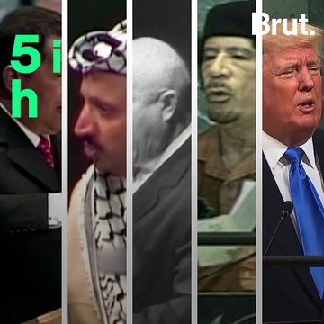 5 interventions historiques à l'Assemblée générale de l'ONU