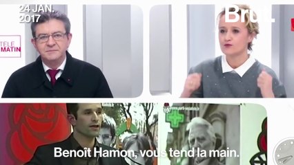 Quand Hamon et Mélenchon se rencontrent autour d'un bon café