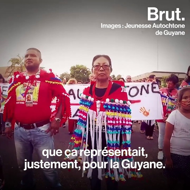 La jeunesse autochtone de Guyane s'oppose au projet montagne d'or