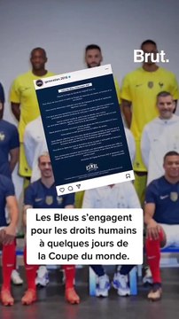 Qatar 2022 : les Bleus s'engagent pour les droits humains