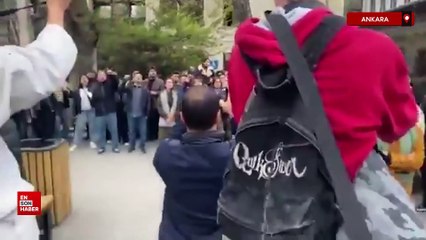 Ankara'da Mustafa Kemal’in askerleriyiz diyen iki grup birbirine girdi