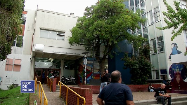 Acto de inicio de la Facultad de Ciencias Económicas y Sociales