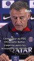 L'entraîneur du PSG s'exprime après les accusations de racisme.