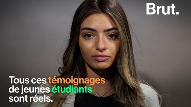 Neïla recueille les témoignages d'étudiants sur leur mal-être