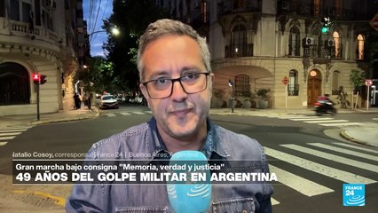 Informe desde Buenos Aires: conmemoraciones por 49 años del golpe militar en Argentina