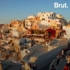 Le calvaire des ânes de Santorin
