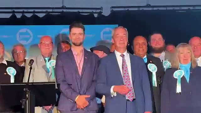 Nigel Farage unveils Alexander Jones as Doncaster mayoral candidate