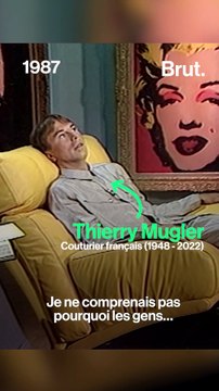 Le couturier Thierry Mugler est mort à l'âge de 73 ans