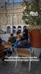 Redouanne Harjane, stand-upper de rue