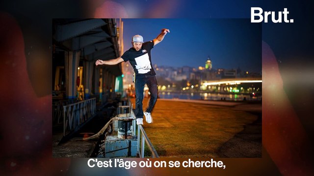 Les fresques éphémères géantes du street-artiste français Saype – Brut.documentaires