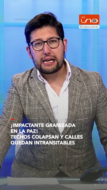 LPZ: GRANIZADA DE MAGNITUD