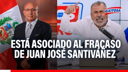 Nicolás Lúcar: Ministro Julio Díaz está asociado al fracaso de Juan José Santiváñez