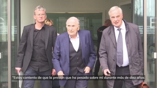 Blatter y Platini, absueltos por corrupción: La persecución ha terminado