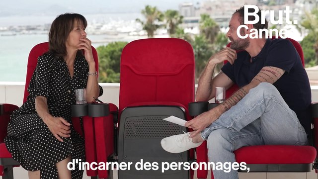 Brut.Cannes : Augustin Trapenard a rencontré Sophie Marceau