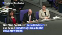 Julia Klöckner zur Bundestagspräsidentin gewählt