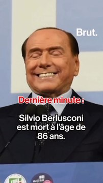 Silvio Berlusconi est mort à l'âge de 86 ans