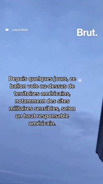 Les États-Unis accusent la Chine de faire survoler un « ballon espion » sur son territoire. Voici ce qu’il se passe.