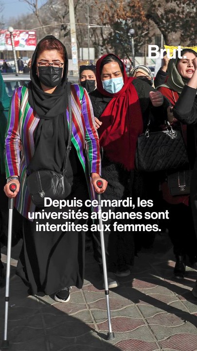 Les femmes afghanes interdites d'université