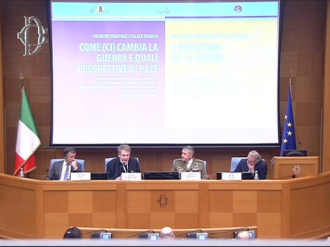 Roma - Incontri strategici Italia e Francia - Come (ci) cambia la guerra e quali... (25.03.25)
