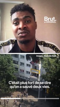 Grenoble : le témoignage de Walid, qui a sauvé deux enfants d'un incendie