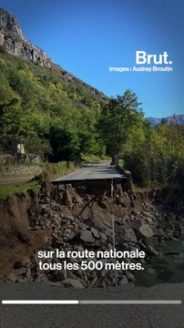 À Breil-sur-Roya, après le passage de la tempête Alex, les habitants se sentent abandonnés