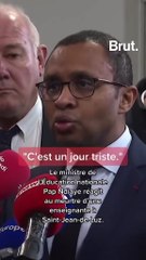 Pap Ndiaye réagit au meurtre de l’enseignante à Saint-Jean-de-Luz