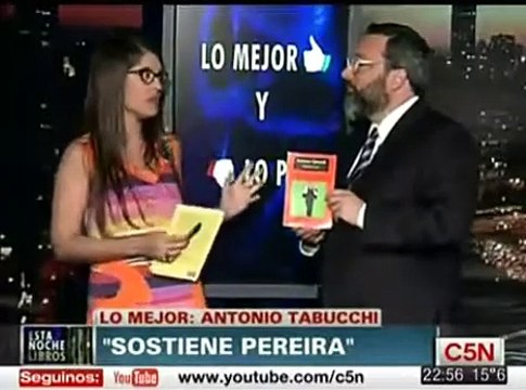 ESTA NOCHE LIBROS 2 - Lo Mejor y Lo Peor de Antonio Tabucchi, por Eugenia Zicavo