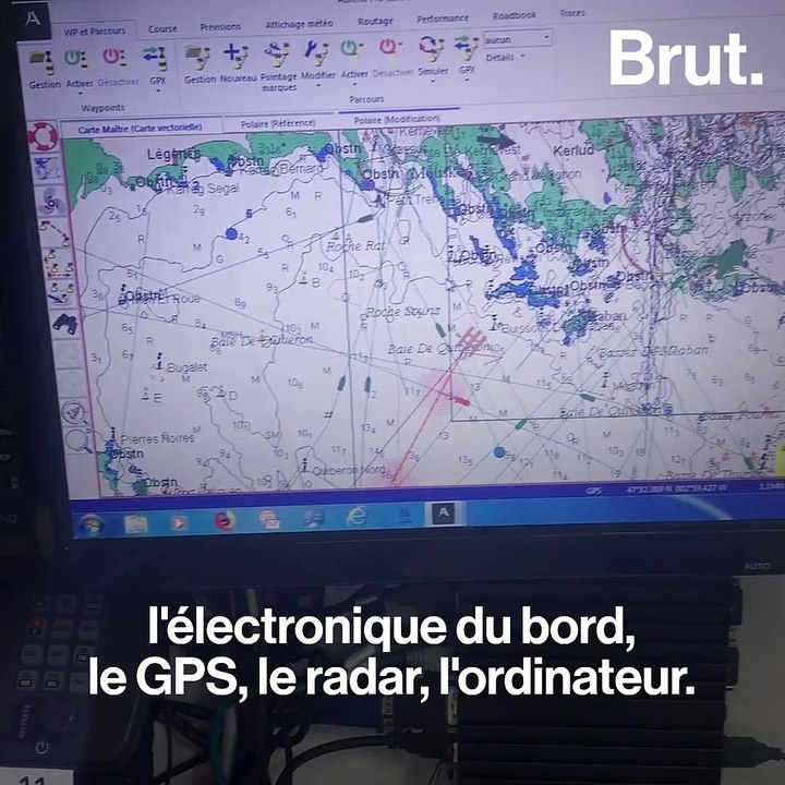 Le trimaran recyclé du navigateur Romain Pilliard