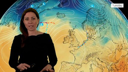 Met Office Tuesday evening weather forecast 25/03/2025