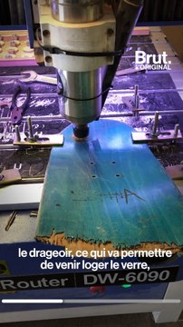 Il recycle des planches de skate pour en faire des lunettes