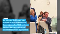 La reacción de Almeida a las camisetas de Más Madrid que homenajean a las víctimas de las residencias