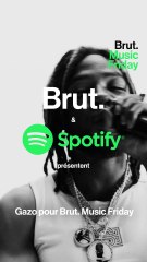 Brut. Music Friday avec Gazo