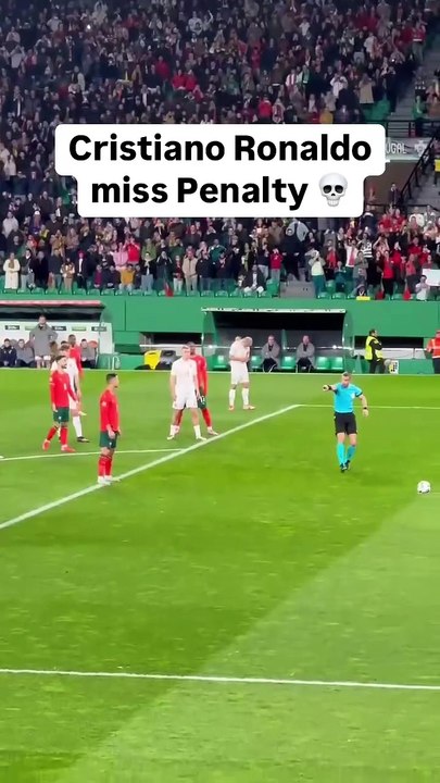 Cristiano Ronaldo's Reaction After Missing a Penalty! 😱⚽