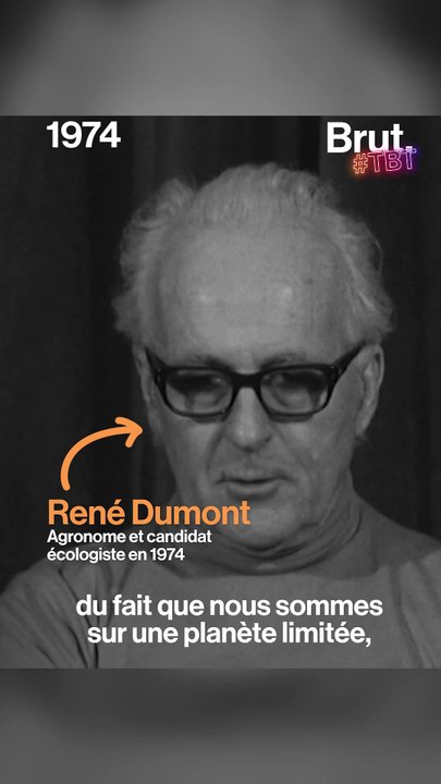 En 1974, René Dumont alertait déjà sur la crise énergétique