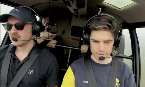 Cyclisme - E3 Saxo Classic 2025 - Quand Wout van Aert devient aussi... pilote d'hélicoptère : Je ne sais pas si je vais oser