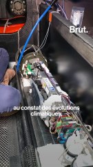 À bord du bateau de Paul Meilhat et son équipage