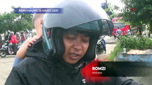 Info Mudik Lebaran 2025, Pelabuhan Ketapang Mulai Banyak Antrean, Pemudik: Aduh Macet!