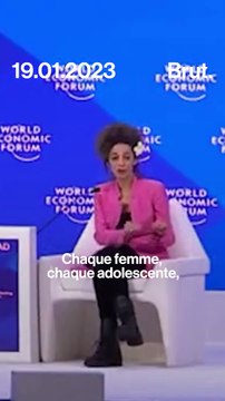 Le discours fort de la journaliste Masih Alinejad au forum de Davos