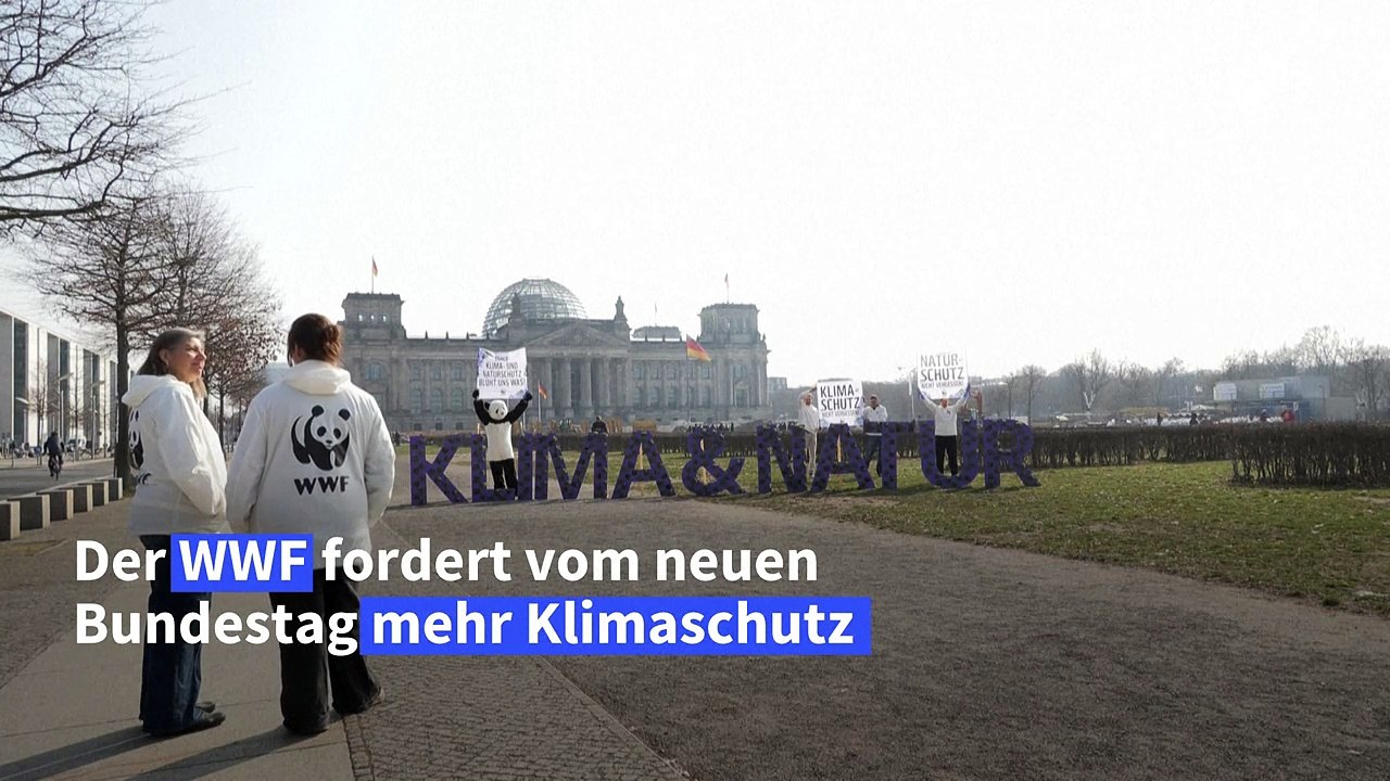 WWF mahnt neuen Bundestag zu mehr Klimaschutz