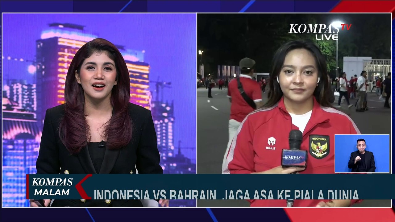 Padati GBK, Suporter Dukung Penuh Timnas Indonesia Menang atas Bahrain di Kualifikasi Piala Dunia