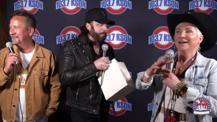 Nate Smith Interviews with John & Tammy at KSON CountryFest