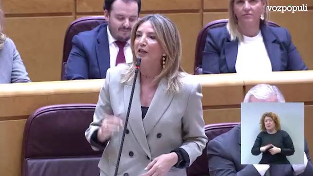 Senadora del PP acusa a Montero de ser el nexo protector de todas las tramas de Sánchez