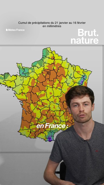 30 jours sans pluie en France en hiver, un record